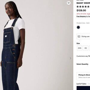 Off-White Levis Overalls